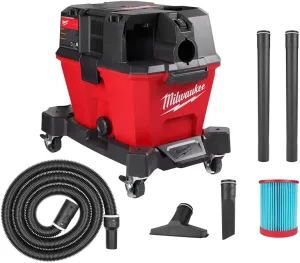 . Milwaukee M18 Fuel 6 Gallon Wet/Dry Vacuum - No Charger, No Battery, Bare Tool Only