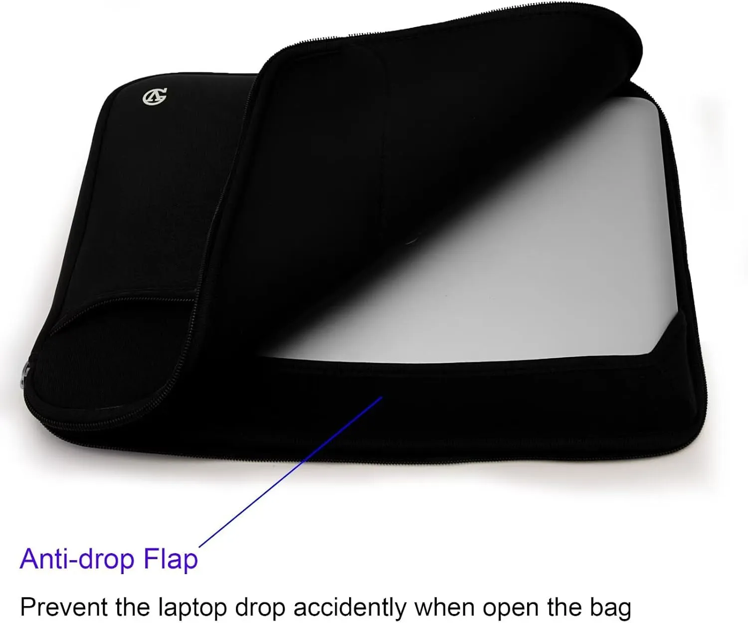 13.3 Inch Neoprene Laptop Carrying Bag Compatible with Samsung Galaxy Book Pro, Galaxy Book Pro 360, Compatible with Dell Latitude 3330 3320 5330 5320 7330 7320, Vostro 5310, XPS 13 9320 9305