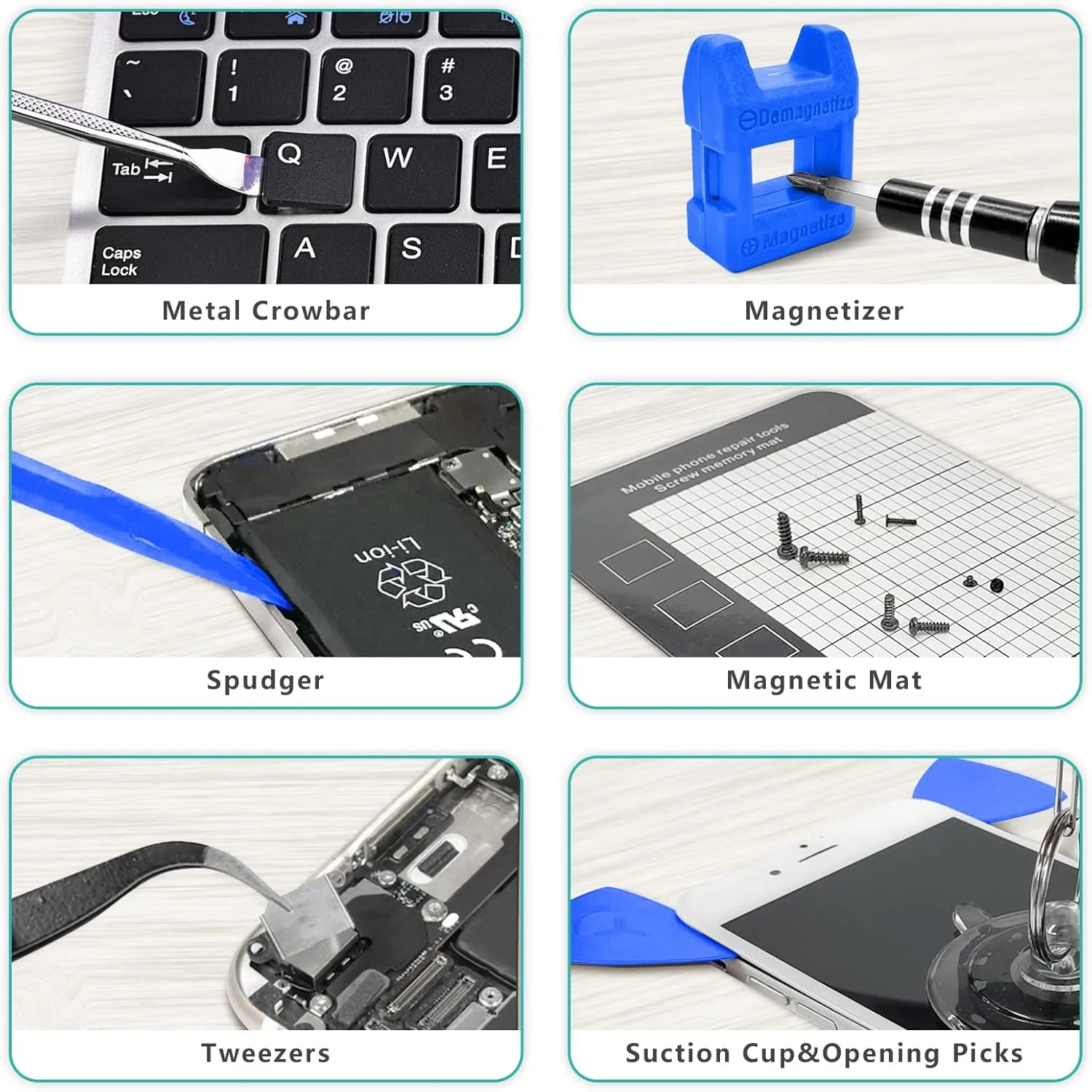 140 in 1 Precision Screwdriver Set, Professional Computer, Laptop Repair Tool Kit, Cell Phone Repair Tool Kit, Compatible for iPhone, Tablet, Macbook, PC, and Xbox Repair