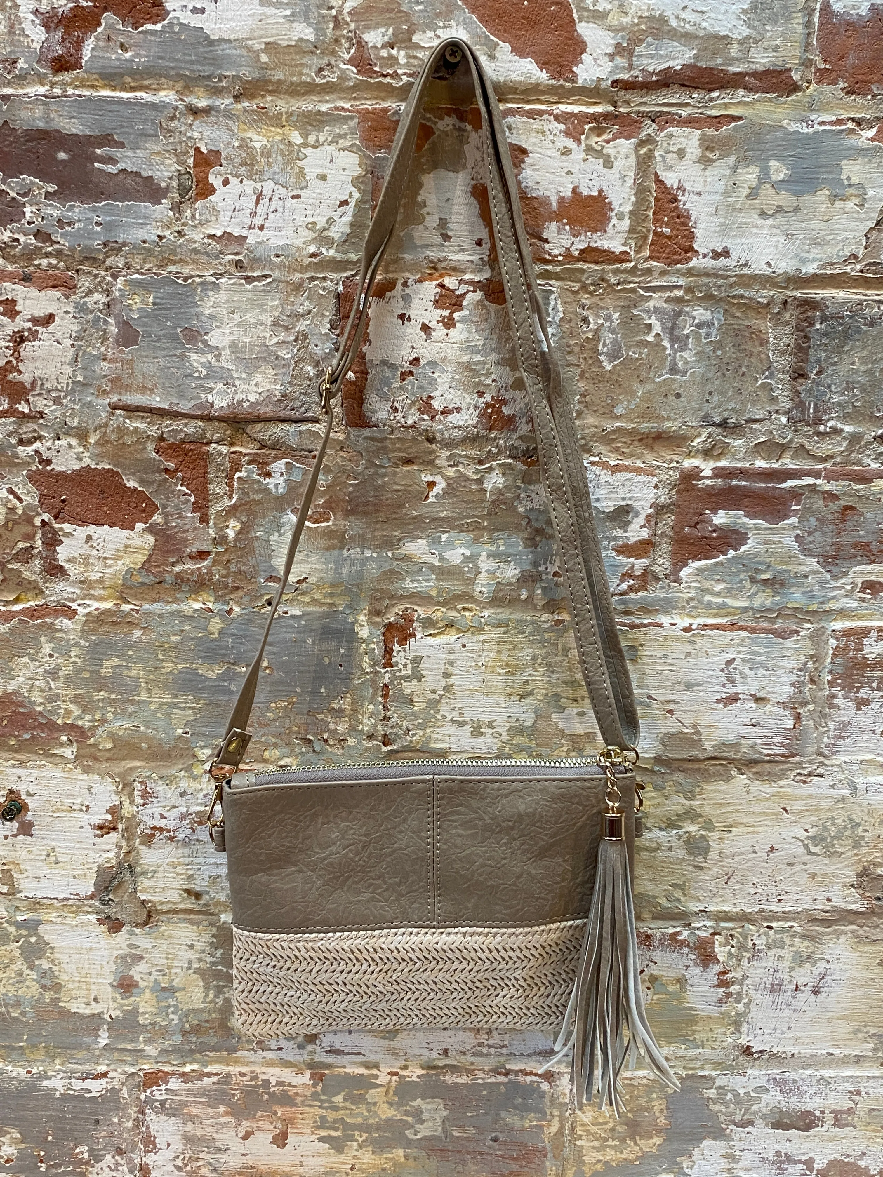 2 Tone Clutch Bag