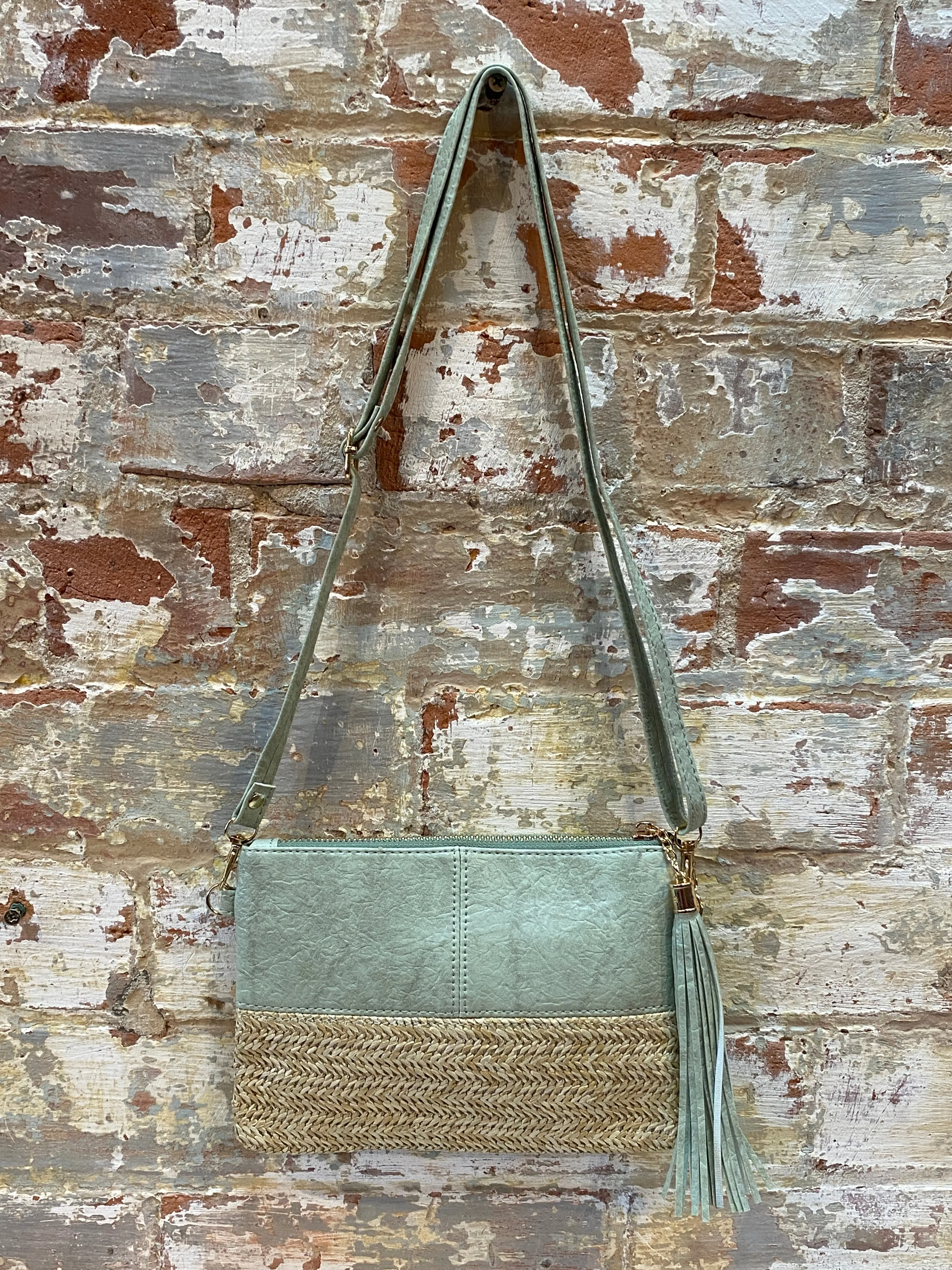 2 Tone Clutch Bag