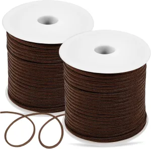 2rolls Heavy Duty para Cord of Survival Cords for Outdoor Activities Camping Hiking and Backpacking High Tenacity Fade Resistant Versatile Utility Rope