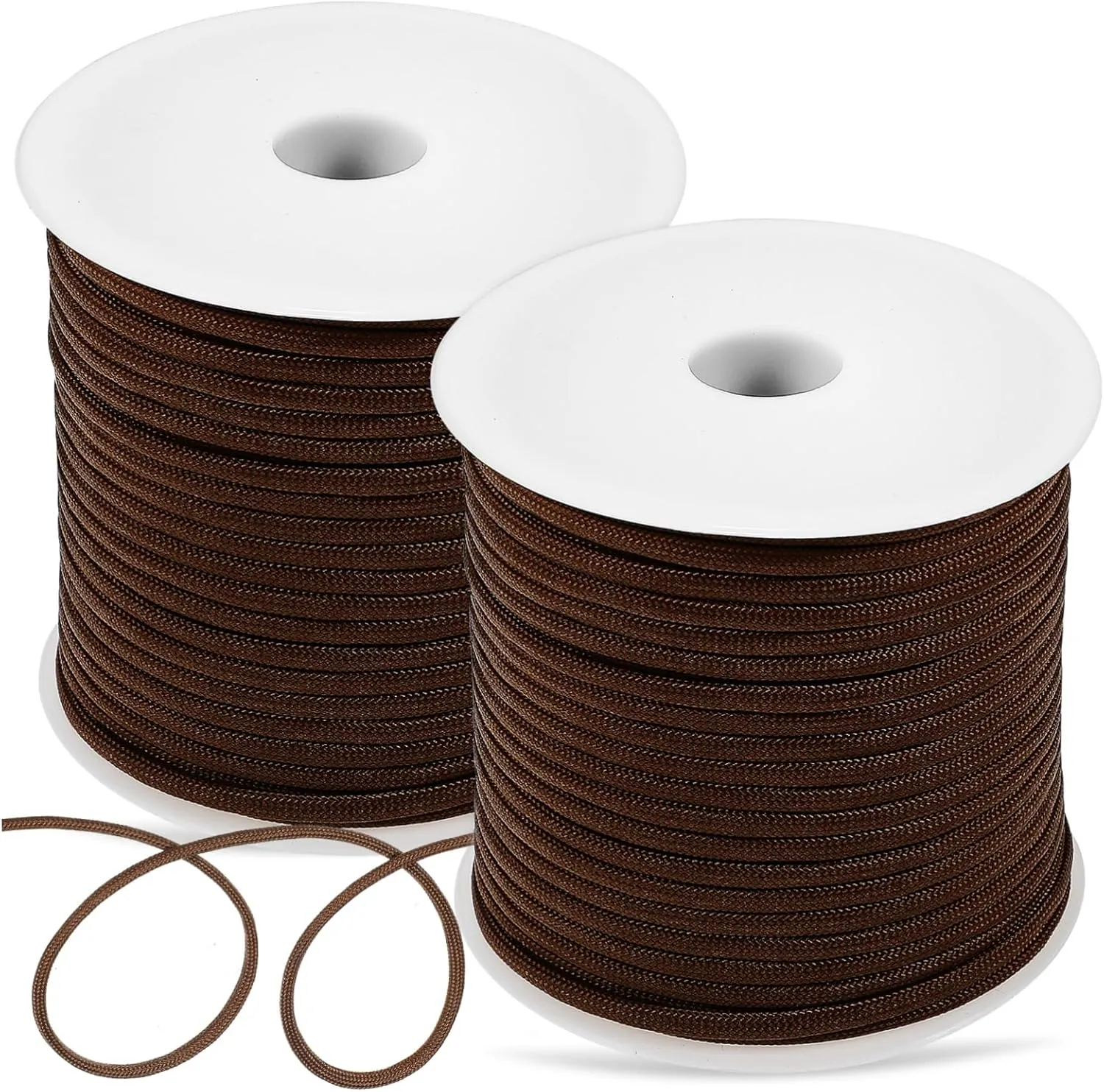 2rolls Heavy Duty para Cord of Survival Cords for Outdoor Activities Camping Hiking and Backpacking High Tenacity Fade Resistant Versatile Utility Rope