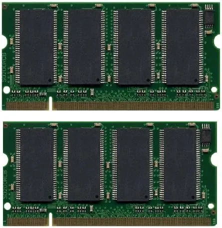 2X 1GB DDR PC2700 2GB 333 PC 2700 SODIMM LAPTOP MEMORY
