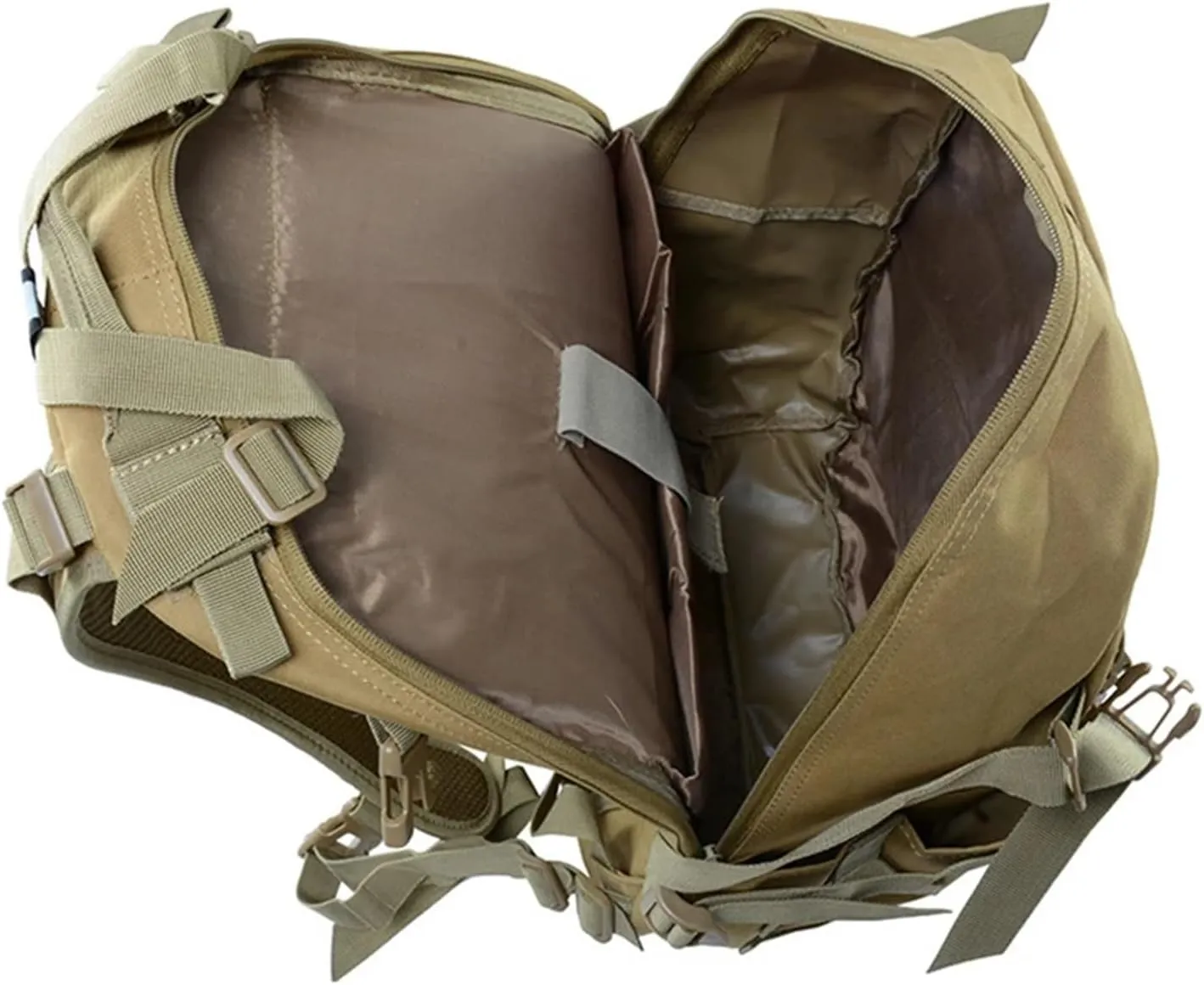 30-40L Camping Backpack Men's Bag Travel Bags Climbing Rucksack Hiking Outdoor Reflective Shoulder Fishing Bag(Style4)