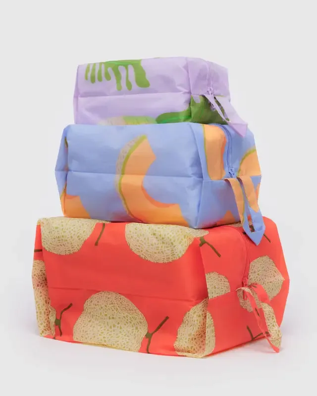 3D Zip Set in Japanese Produce