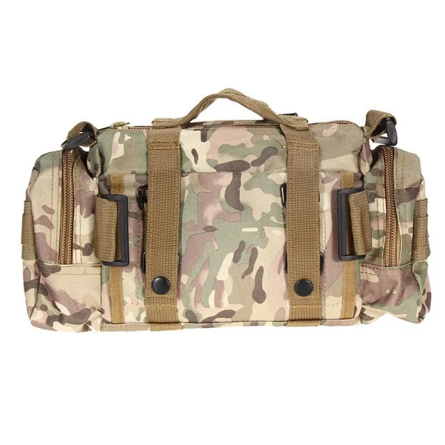 3L 600D Waterproof  Waist Bag Oxford Climbing Bags