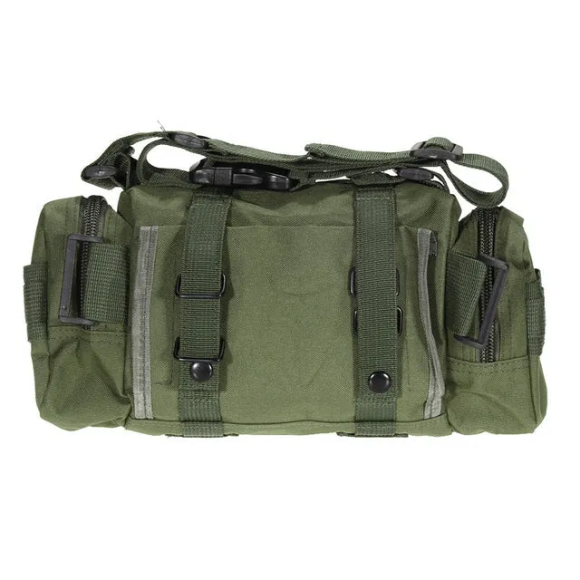 3L 600D Waterproof  Waist Bag Oxford Climbing Bags