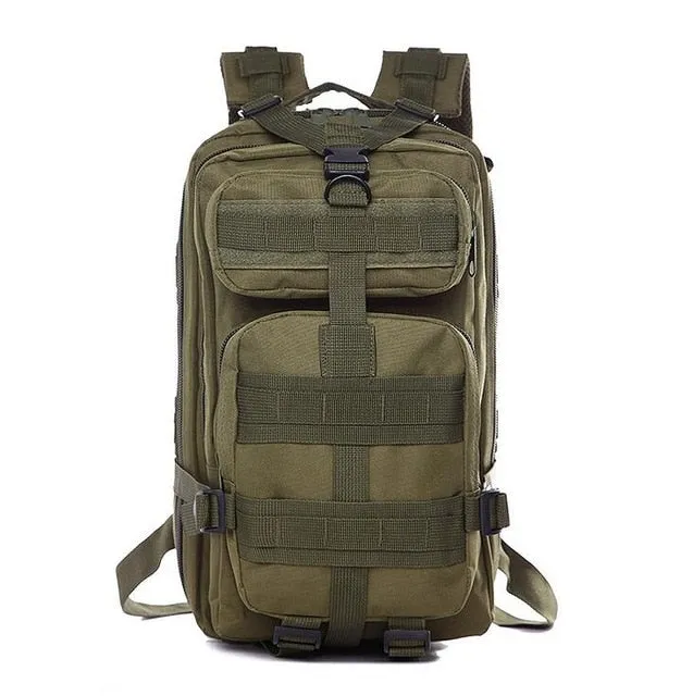 3P Military Bag Army Tactical Outdoor Camping Men's Military Tactical Backpack Oxford for Cycling Hiking Sports Climbing Bag 25L