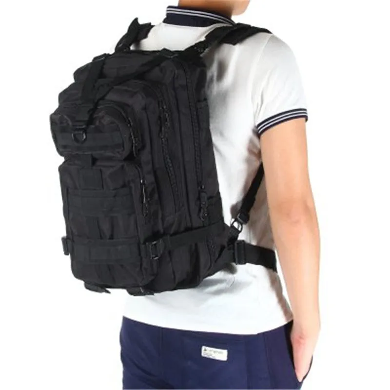 3P Military Bag Army Tactical Outdoor Camping Men's Military Tactical Backpack Oxford for Cycling Hiking Sports Climbing Bag 25L