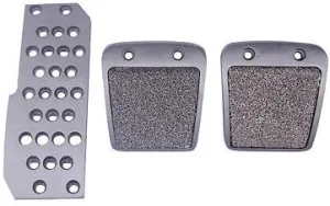 3PCS Anti-Slip Performance Foot Pedal Pads Car Foot Rest Fuel Brake MT Pedals Accessories for Honda Accord S2000 Civic Del Sol Fit RSX NSX Mugen JDM