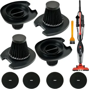 4 Pack HEPA Filter Compatible with Dirt Devil 3-in-1 Lightweight Corded Stick and Handheld Multi-Surface Vacuum EV1426CS, EV1520CT