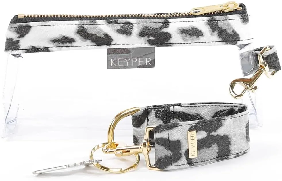 4-Piece Wristlet Set - Key Ring Bracelet & 3 Women’s Bags Womens Faux Leather Purses & Handbags Classic Clutch Purse