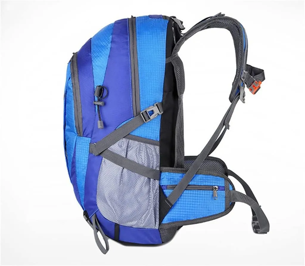 40L Outdoor Sports Backpack Large Capacity Travel Backpack Hiking Mountaineering Backpack(E)