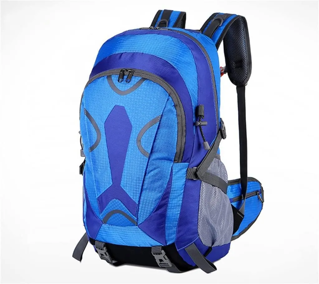 40L Outdoor Sports Backpack Large Capacity Travel Backpack Hiking Mountaineering Backpack(E)