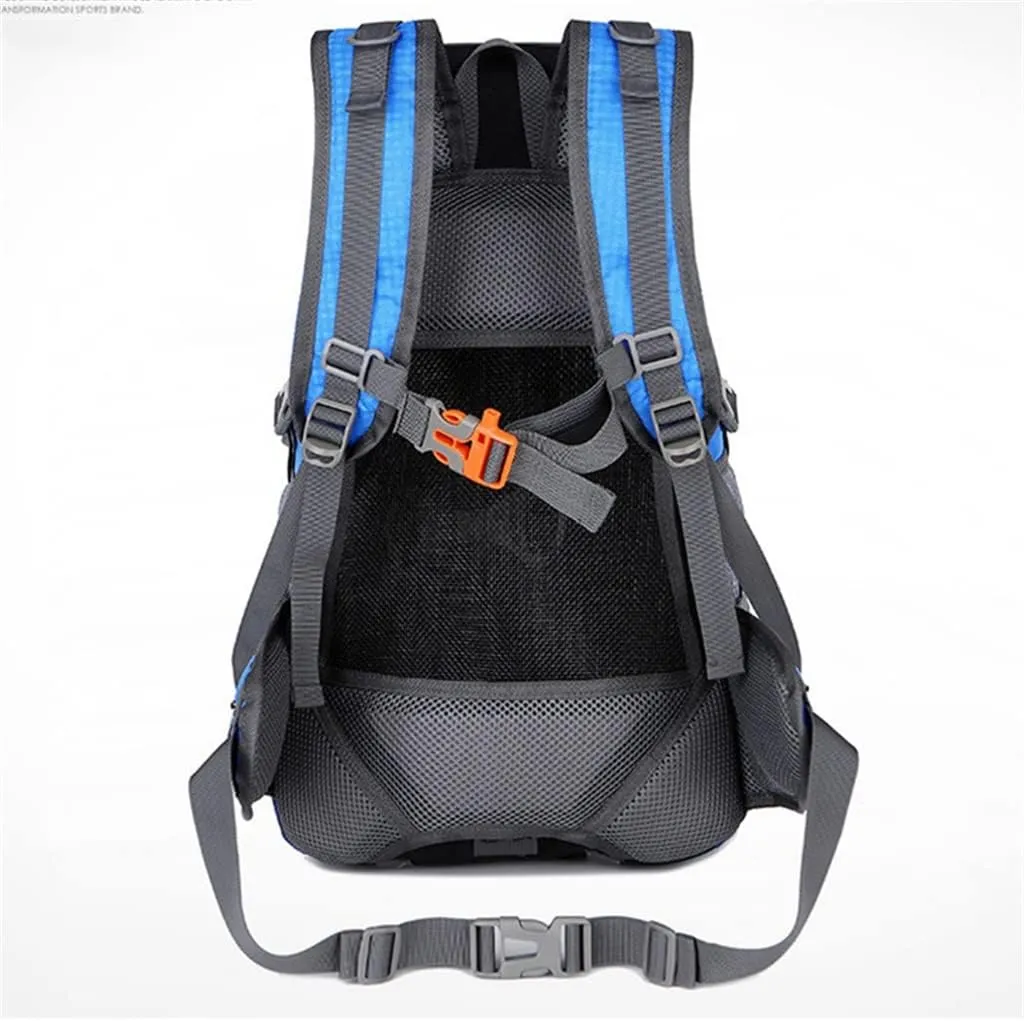 40L Outdoor Sports Backpack Large Capacity Travel Backpack Hiking Mountaineering Backpack(E)
