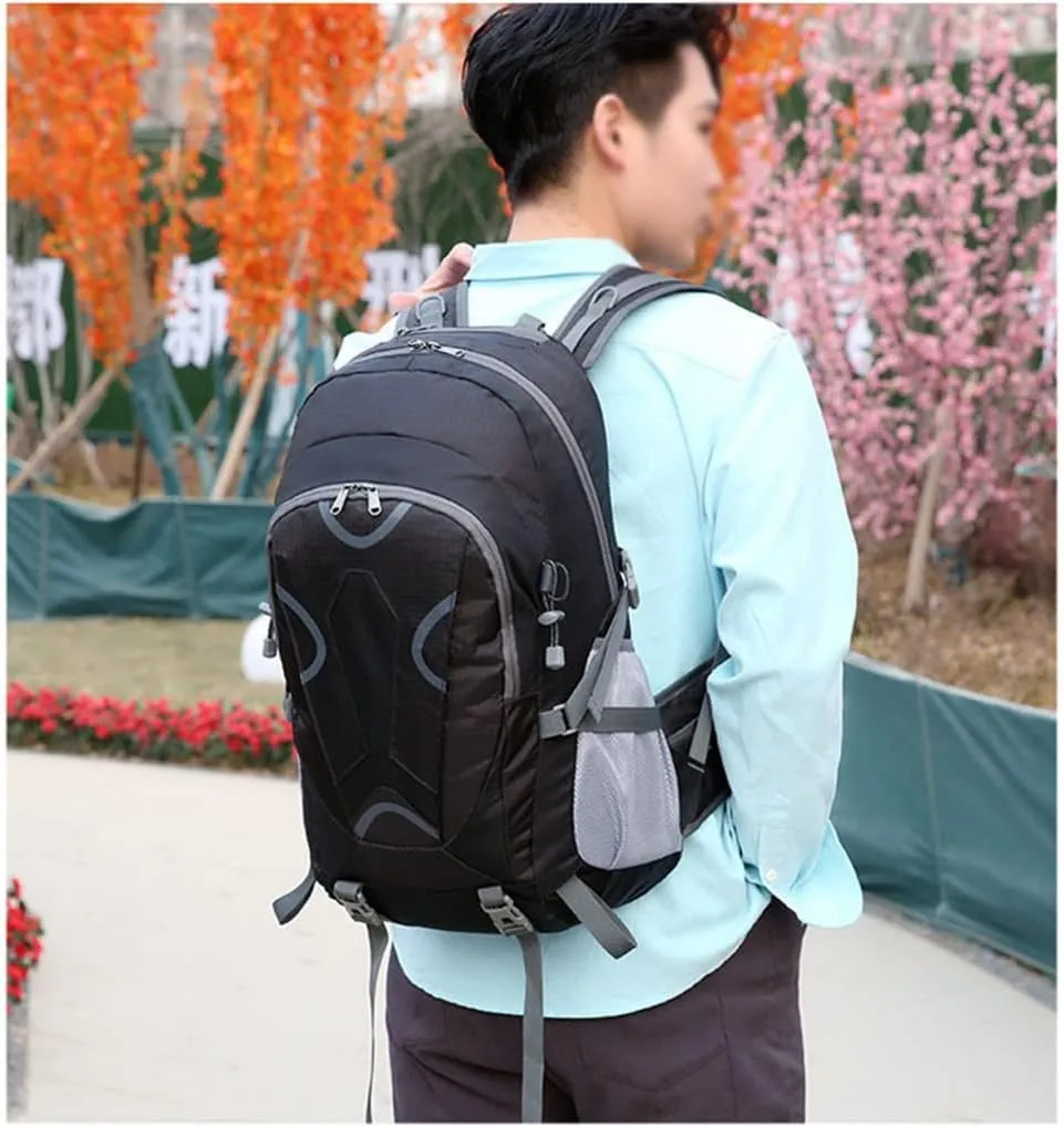 40L Outdoor Sports Backpack Large Capacity Travel Backpack Hiking Mountaineering Backpack(E)