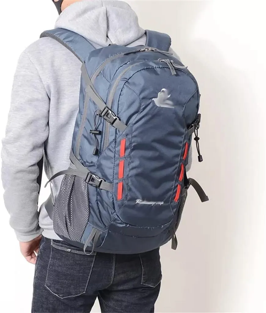 40L Travel Backpack Large Capacity Men's Women's Backpack Camping Hiking Sports Bag(A)