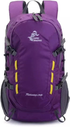 40L Travel Backpack Large Capacity Men's Women's Backpack Camping Hiking Sports Bag(A)