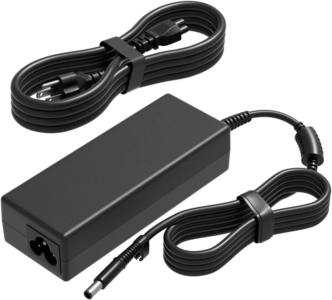 90W Power Supply Cord Charger for HP Pavilion DV7 Elitebook 8730w ProBook 6360b HP 2000 G71 G72 Compaq CQ72 nw8440 Pavilion 18 19 20 21 22 23 24 27 ProDesk/EliteDesk/Omni/SlimlineAll-in-One Desktop