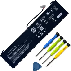 90Wh AP21A8T Laptop Battery for ACER Nitro 5 AN517-55 AN517-55-55AM Predator Helios 18 PH18 300 PH315 PH317 Series AN517-55-55AM PH18-71-72AS PH315-54-760S PH317-55-95XR AP21A7T 15.4V 5845mAh
