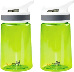 AceCamp TRITAN Portable Water Bottle for Kids, Toddlers, Adults, Odor & BPA-Free Leakproof Plastic Water Bottle, Hiking, Camping, School, Outdoors (12oz/20oz/27oz)