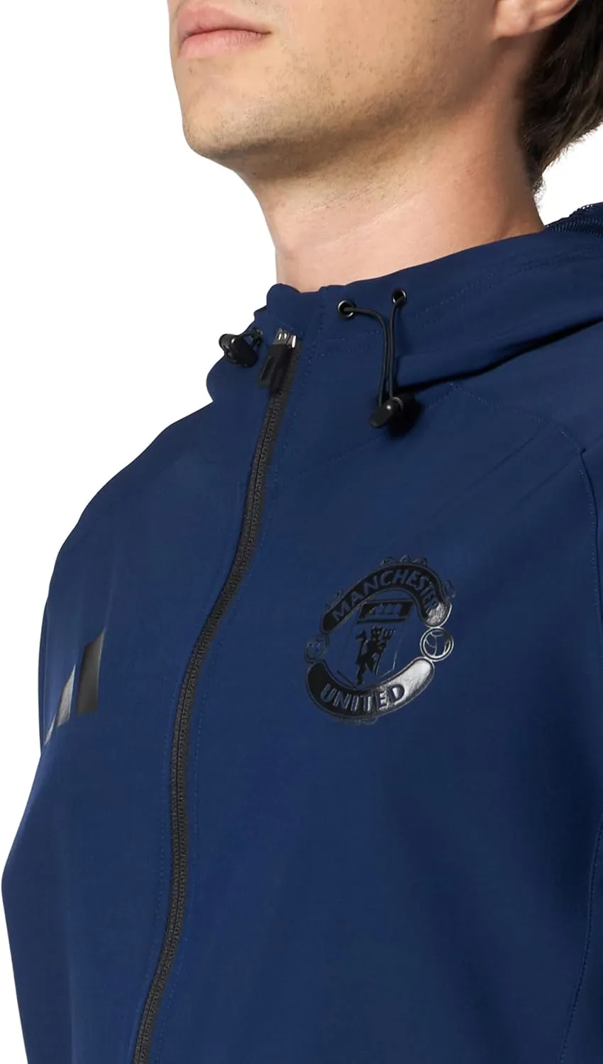 adidas Men's Manchester United FC Vis Tech Track Jacket