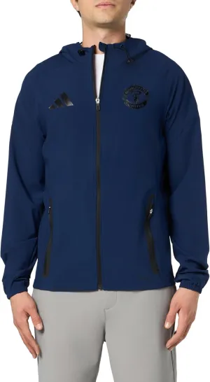 adidas Men's Manchester United FC Vis Tech Track Jacket