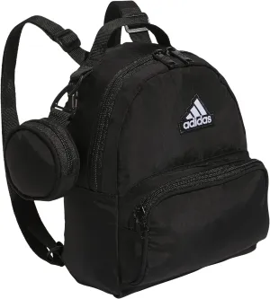 adidas Must Have Mini Backpack, Small Festivals and Travel, Black/White, One Size