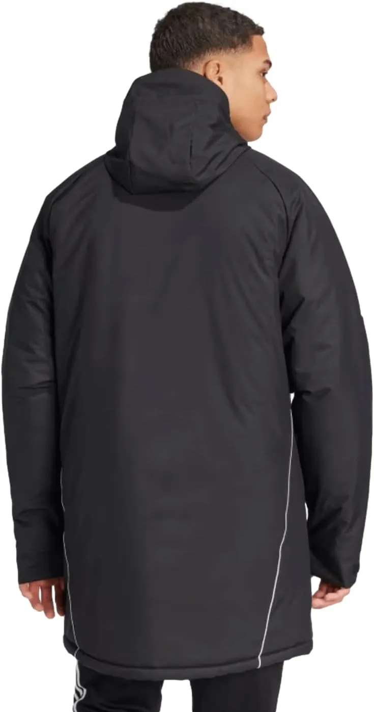 adidas Soccer Tiro 24 Stadium Parka Jacket - Stay Warm on the Sidelines with Recycled Materials