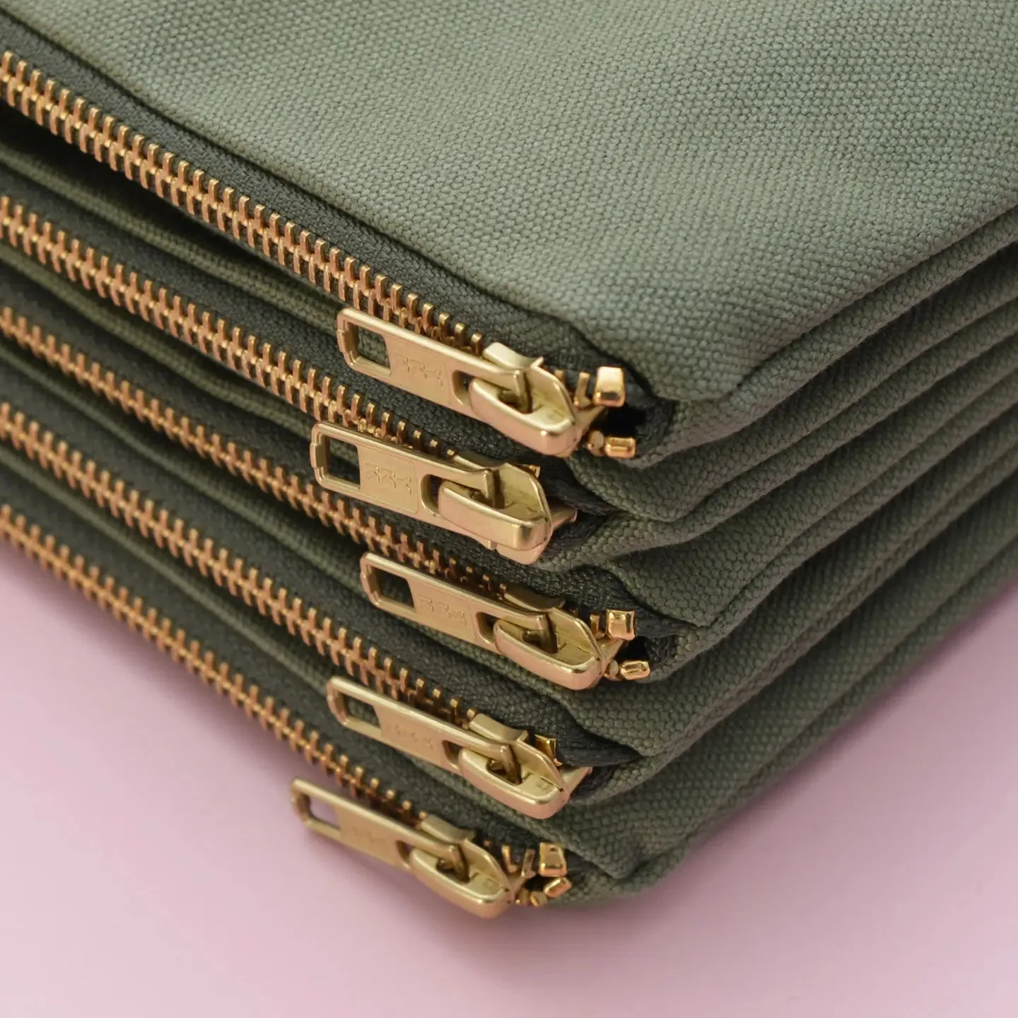 Adventures Extra Large Olive Pouch