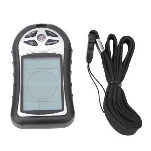 Altitude Gauge Electronic Navigation Compass Barometer Blue Backlight for Outdoor Activities