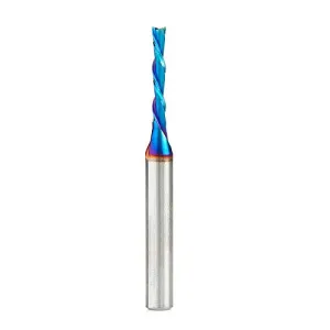 Amana Tool - 46225-K Solid Carbide Spektra Extreme Tool Life Coated Spiral Plunge 1/8 Dia