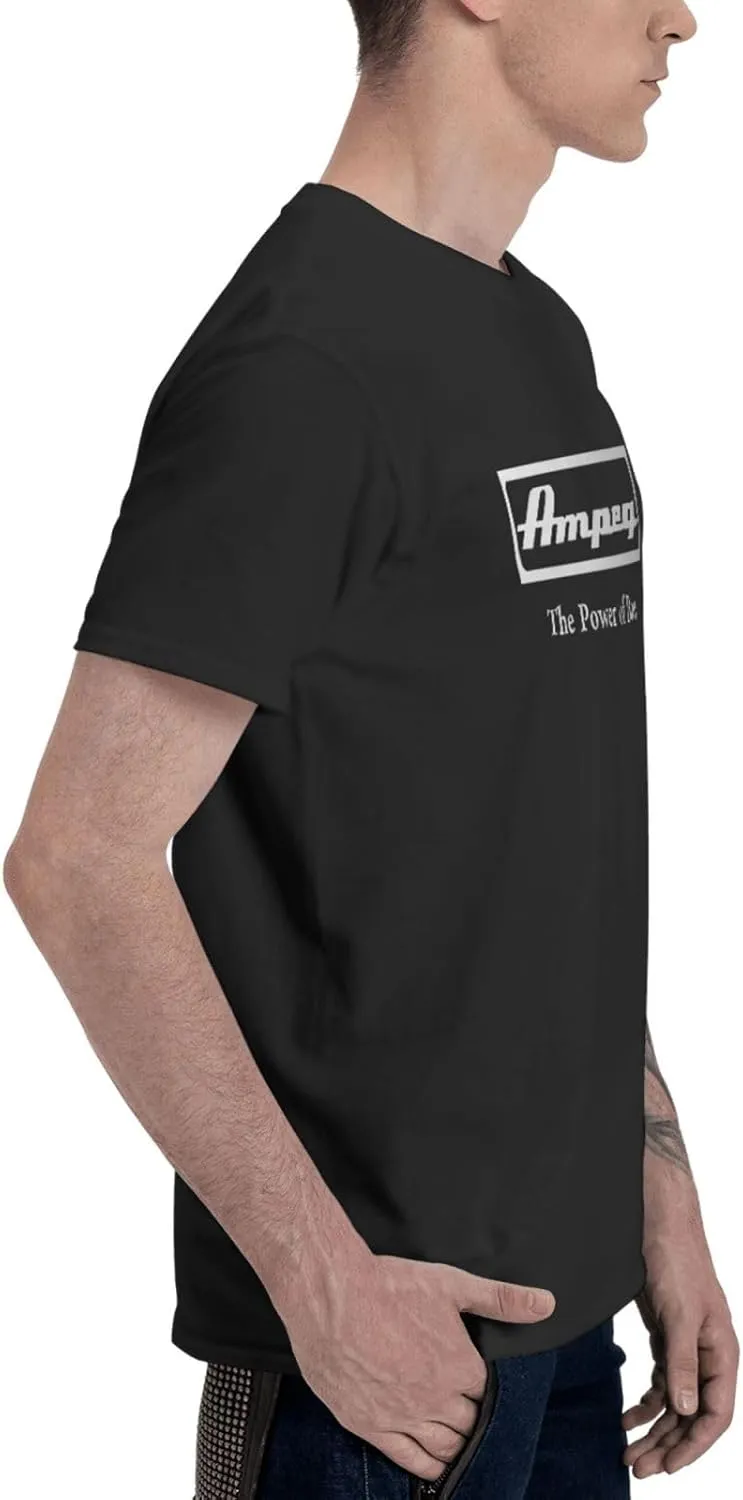 Ampeg Amp Men's Soft T-Shirts Music Tour 2024 Aldult Rock T-Shirt Medium