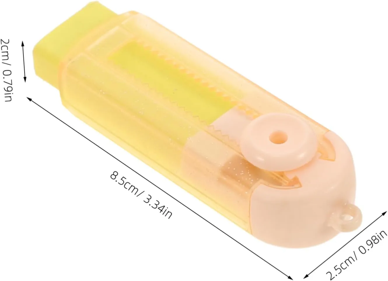 Angoily 4sets 4pcs Portable Sliding Erasers Multi Use Retractable Erasers for School Office Art Safe Materials Light 4pcs*4