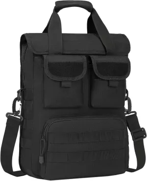 ArcEnCiel Tactical Messenger Bag Men MOLLE Sling Pack Briefcase Gear Handbags Utility Carry Satchel