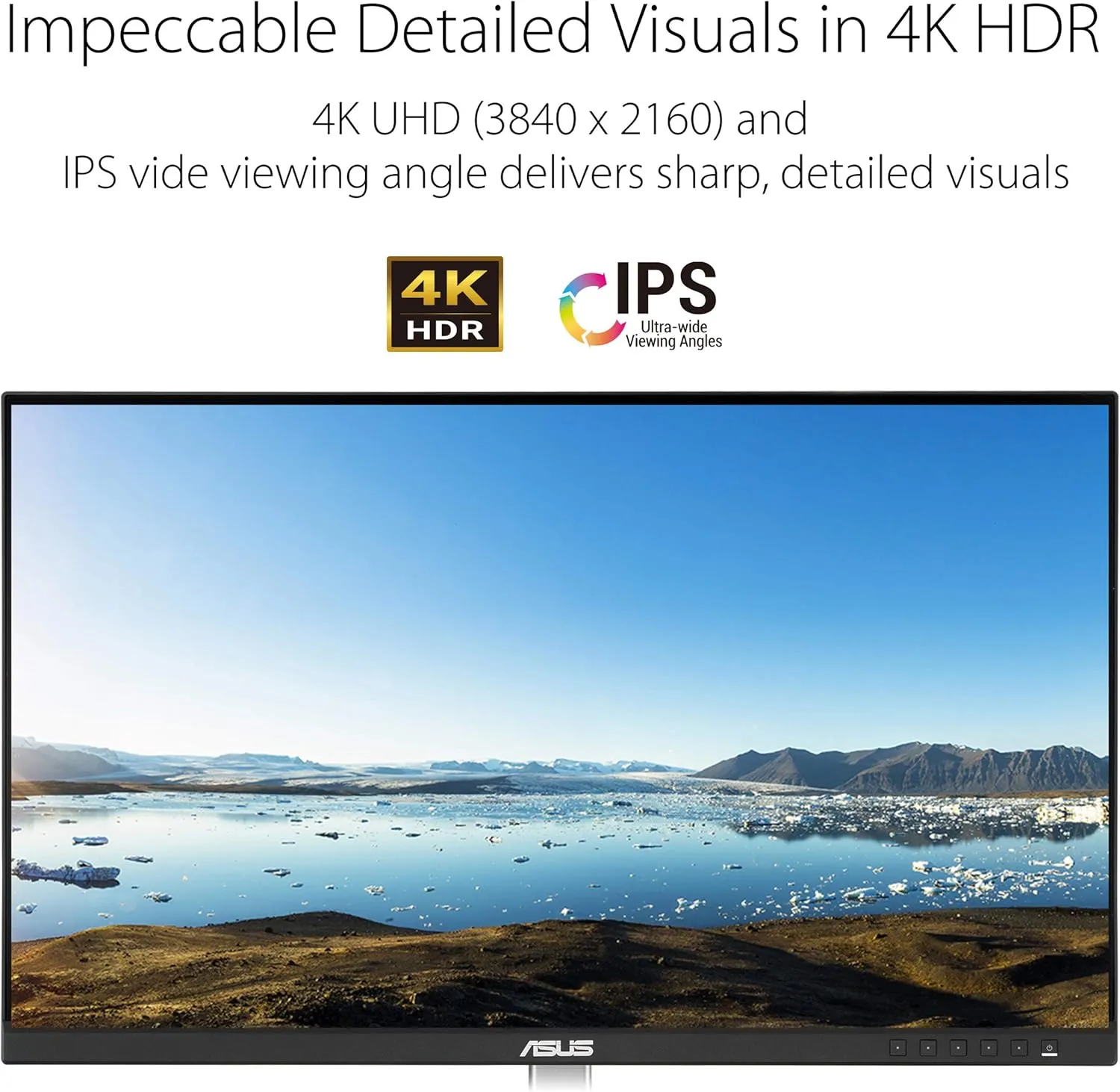 ASUS ProArt Display PA279CV 27” 4K HDR UHD (3840 x 2160) Monitor, IPS, 100% sRGB/Rec. 709, ΔE < 2, USB-C DisplayPort HDMI USB hub, Calman Verified, Compatible With Laptop & Mac Monitor,BLACK