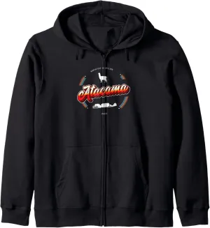 Atacama Desert Reminder - Chile Souvenir Zip Hoodie