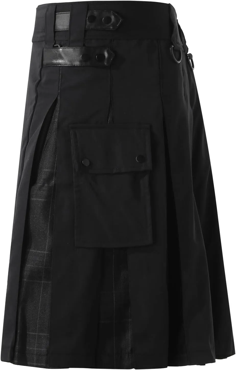 Authentic Scottish Men's Tartan Kilts Pocket Pleated Skirt Highland Light Weight Value Kilt The Scotland Kilt