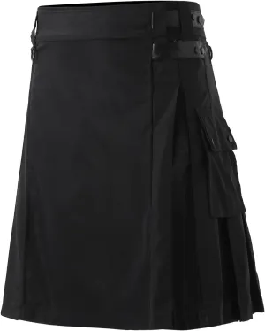 Authentic Scottish Men's Tartan Kilts Pocket Pleated Skirt Highland Light Weight Value Kilt The Scotland Kilt