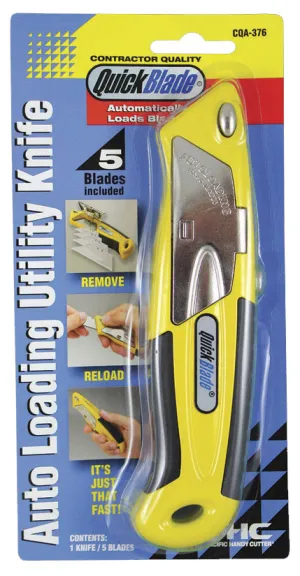 Auto Loading Utility Knife In Retail Packaging (Pack of 5)