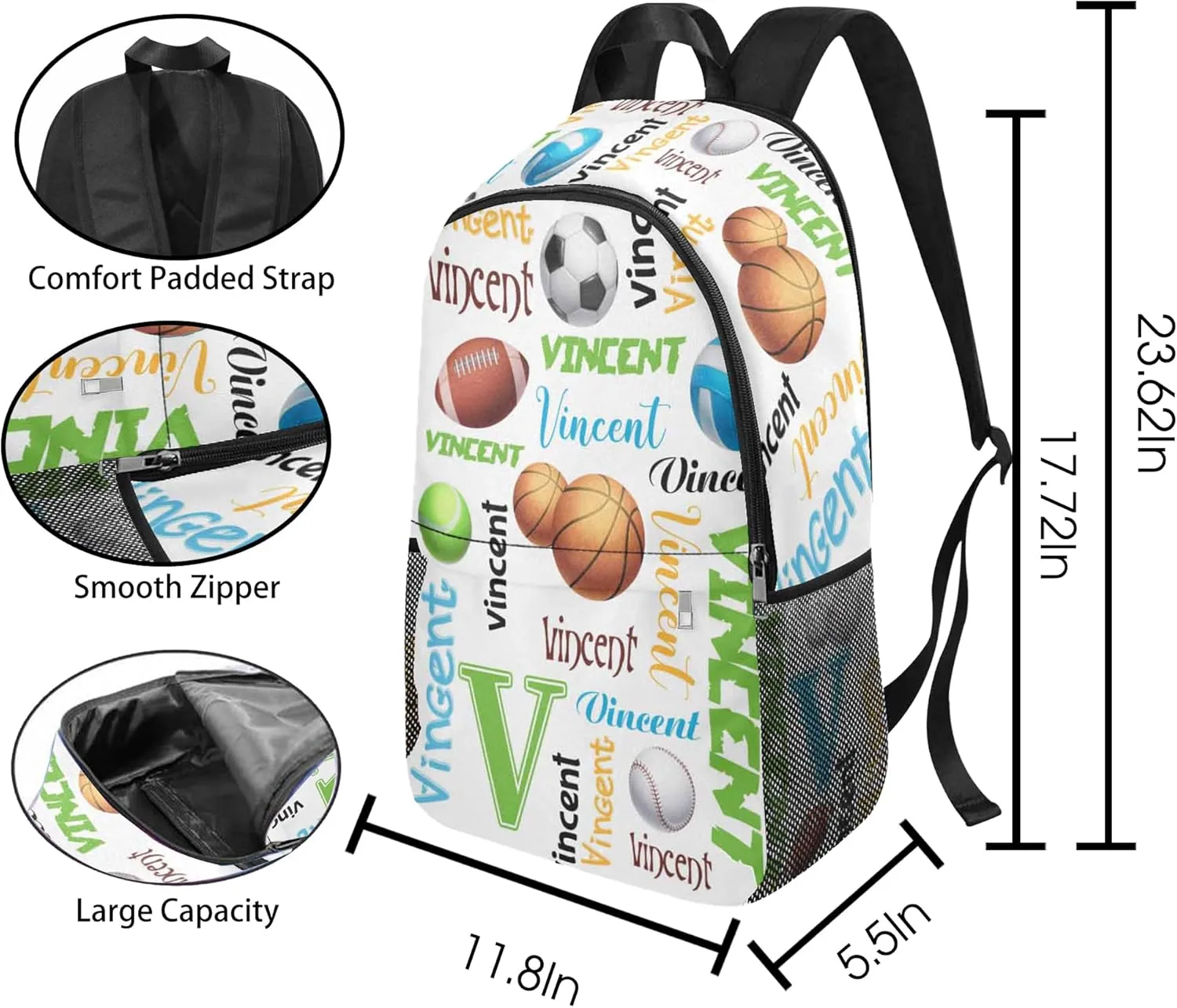 Back to School Personalized Backpacks for Boys Backpack and Lunch Box Set Gifts for Son Customized Kids Backpack Casual Unisex School Bags Custom Backpack Shoulders with Name