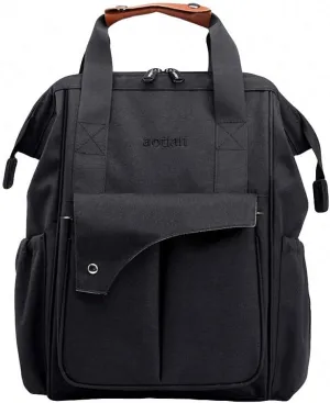 Backpack Multi-function Maternal Child Large Capacity Baby Bag Travel Black 20 inches