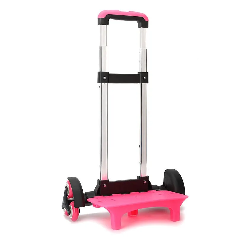 Backpack Trolley -  School Bag Trolley For Kids, Adults Foldable Rolling Luggage Cart
