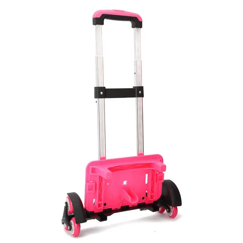 Backpack Trolley -  School Bag Trolley For Kids, Adults Foldable Rolling Luggage Cart