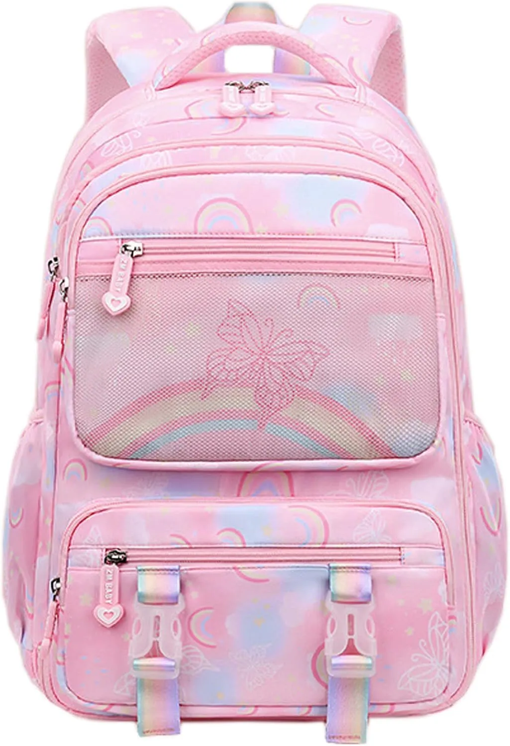Backpacks for Girls Backpack for School Cute Kawaii Backpack Kids Book Bag School Bag for Elementary Primary Students, Pink