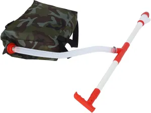 Bag Seeder Spread with Comfortable Shoulder Strap, Professional Handheld Bag Seed Spreader, Manual Fertilizer Spreader Fertilizing Tool with Bag for Farm Corn Vegetables Sugar Cane