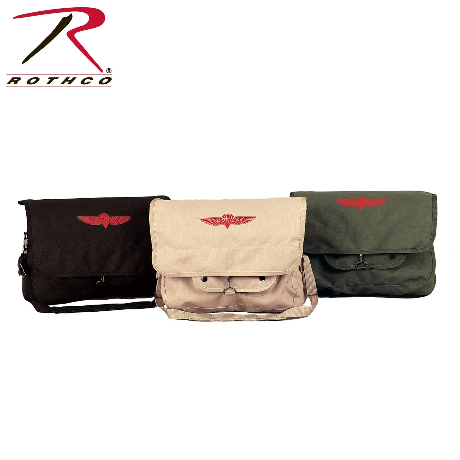 Bag Versatile product line Canvas Messenger Rothco Low-cost Paratrooper
