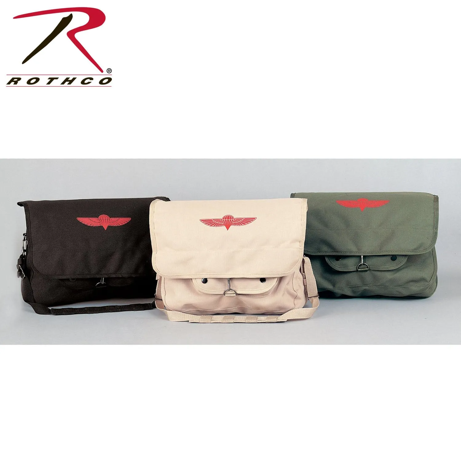 Bag Versatile product line Canvas Messenger Rothco Low-cost Paratrooper