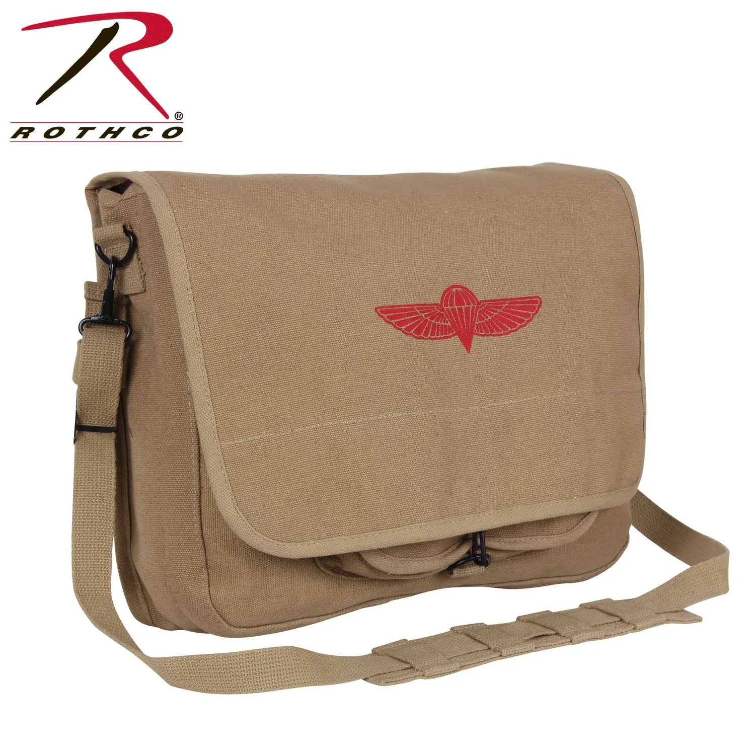 Bag Versatile product line Canvas Messenger Rothco Low-cost Paratrooper